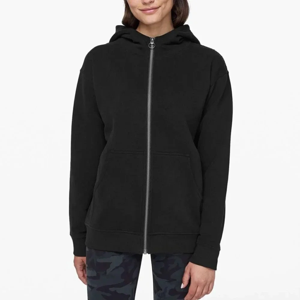 Lululemon All Yours Zip Hoodie Black Jacket